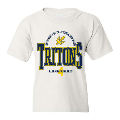 UCSD - NCAA Softball : Alyanna Gonzales - Classic Fashion Shersey Youth T-Shirt-0