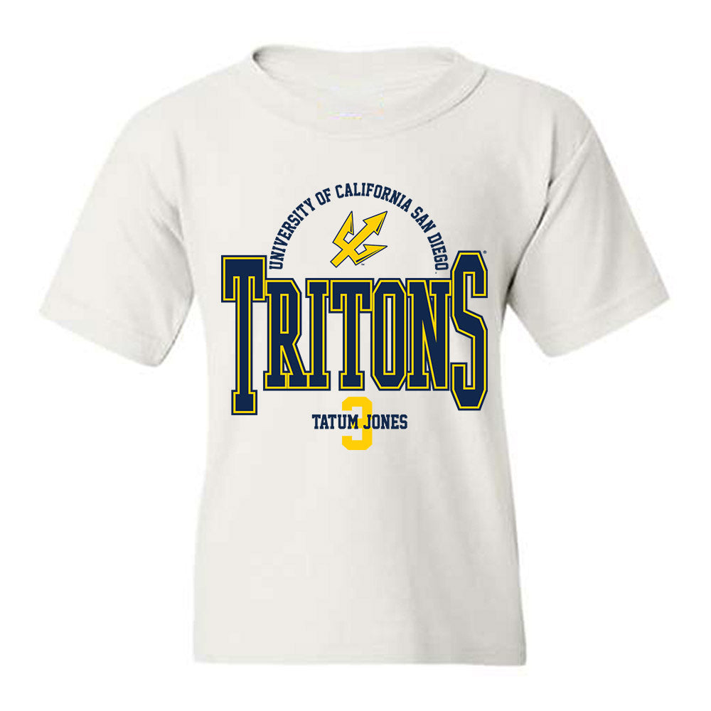 UCSD - NCAA Women's Basketball : Tatum Jones - Classic Fashion Shersey Youth T-Shirt-0