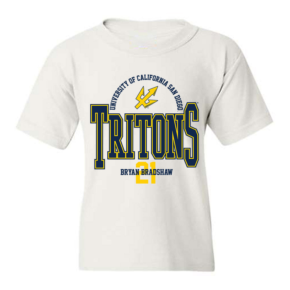 UCSD - NCAA Baseball : Bryan Bradshaw - Classic Fashion Shersey Youth T-Shirt-0
