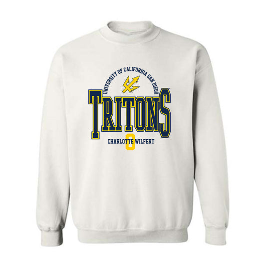 UCSD - NCAA Women's Soccer : Charlotte Wilfert - Classic Fashion Shersey Crewneck Sweatshirt-0