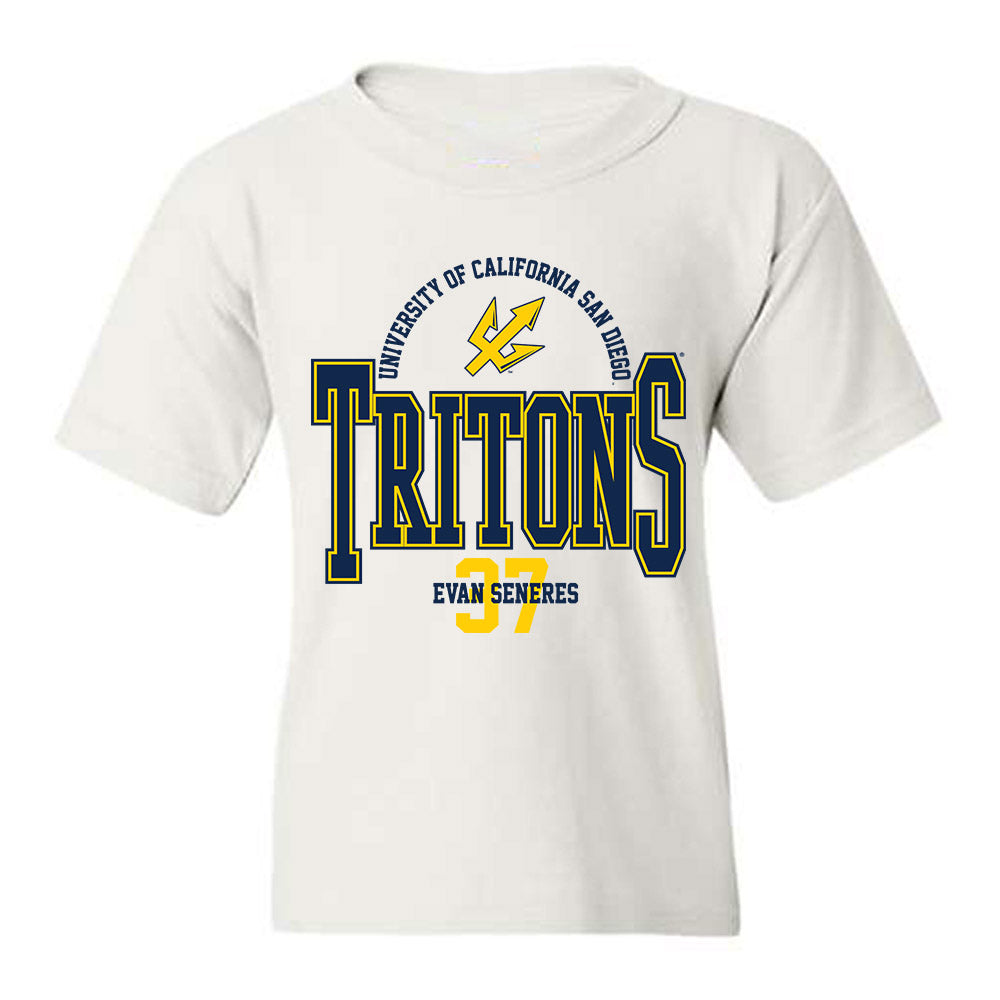 UCSD - NCAA Baseball : Evan Seneres - Classic Fashion Shersey Youth T-Shirt-0