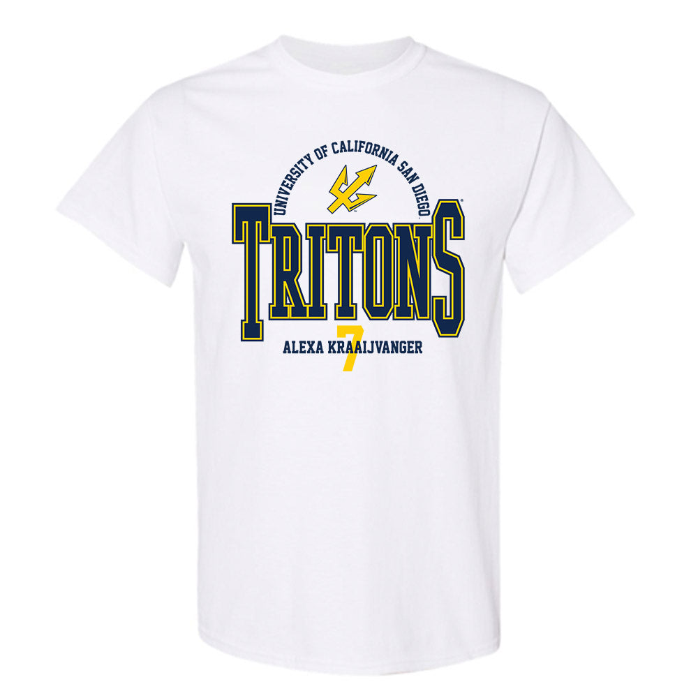 UCSD - NCAA Women's Water Polo : Alexa Kraaijvanger - Classic Fashion Shersey T-Shirt-0