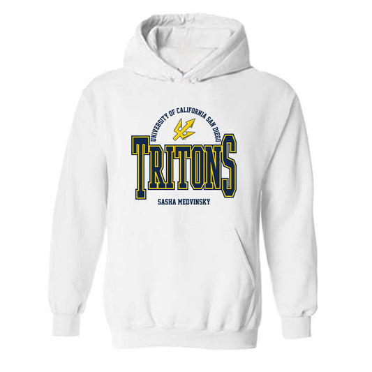 UCSD - NCAA Women's Fencing : Sasha Medvinsky - Classic Fashion Shersey Hooded Sweatshirt-0