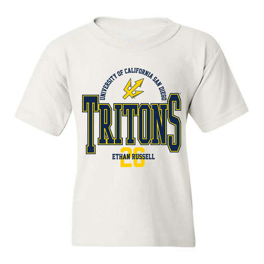 UCSD - NCAA Baseball : Ethan Russell - Classic Fashion Shersey Youth T-Shirt-0