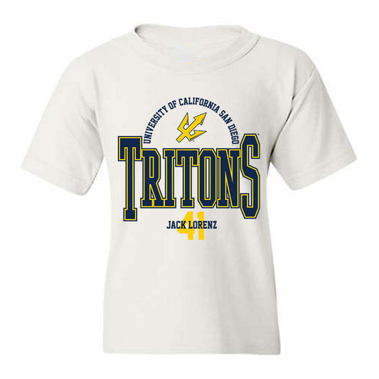 UCSD - NCAA Baseball : Jack Lorenz - Classic Fashion Shersey Youth T-Shirt-0
