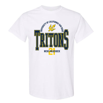 UCSD - NCAA Women's Basketball : Nicki Polocheck - Classic Fashion Shersey T-Shirt-0