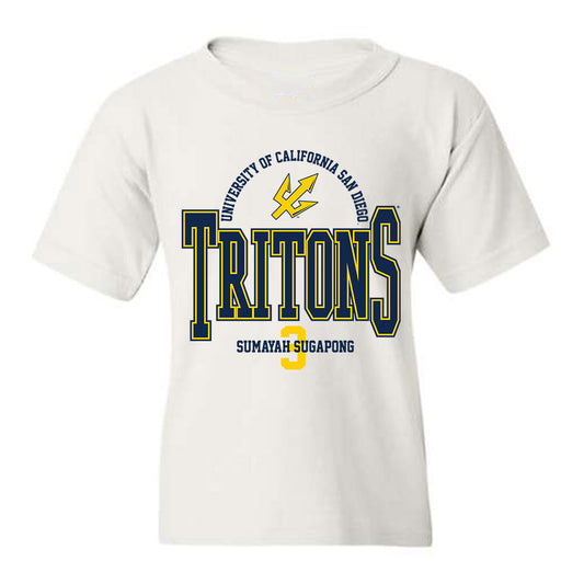 UCSD - NCAA Women's Basketball : Sumayah Sugapong - Classic Fashion Shersey Youth T-Shirt