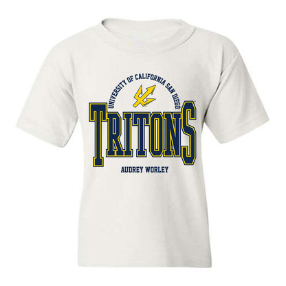 UCSD - NCAA Women's Rowing : Audrey Worley - Classic Fashion Shersey Youth T-Shirt-0