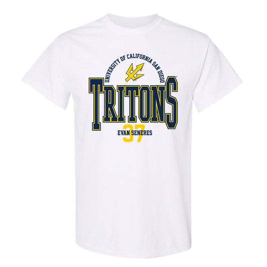 UCSD - NCAA Baseball : Evan Seneres - Classic Fashion Shersey T-Shirt-0