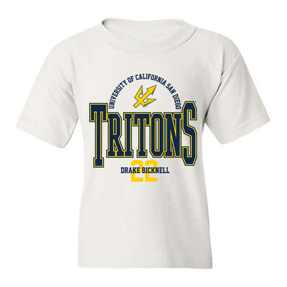 UCSD - NCAA Baseball : Drake Bicknell - Classic Fashion Shersey Youth T-Shirt-0