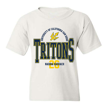 UCSD - NCAA Women's Soccer : Nadira Haddach - Classic Fashion Shersey Youth T-Shirt-0