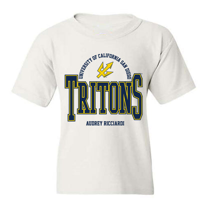 UCSD - NCAA Women's Rowing : Audrey Ricciardi - Classic Fashion Shersey Youth T-Shirt-0