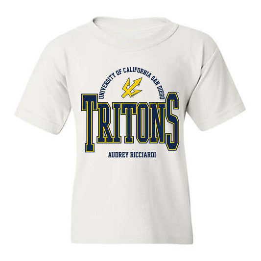 UCSD - NCAA Women's Rowing : Audrey Ricciardi - Classic Fashion Shersey Youth T-Shirt-0