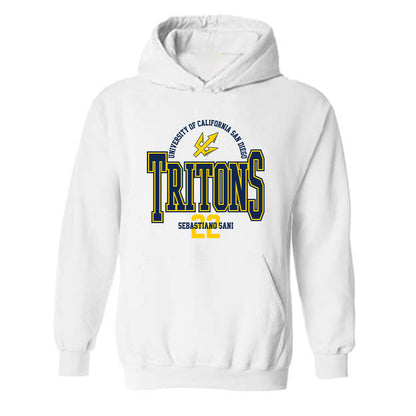 UCSD - NCAA Men's Volleyball : Sebastiano Sani - Classic Fashion Shersey Hooded Sweatshirt-0