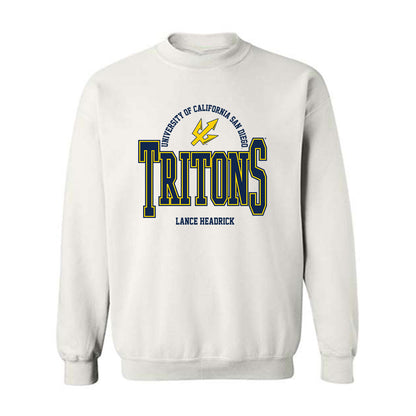 UCSD - NCAA Men's Fencing : Lance Headrick - Classic Fashion Shersey Crewneck Sweatshirt-0