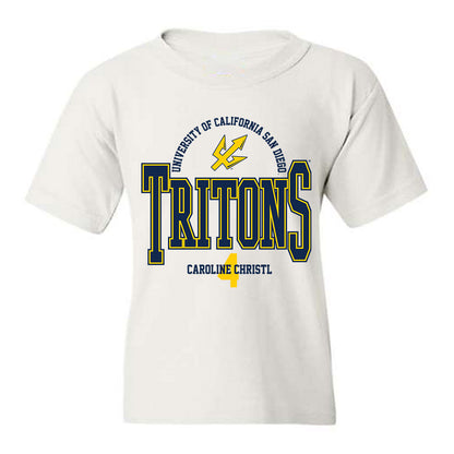 UCSD - NCAA Women's Water Polo : Caroline Christl - Classic Fashion Shersey Youth T-Shirt-0