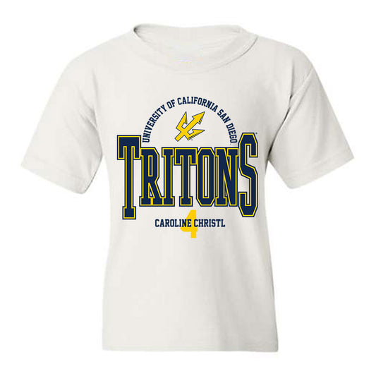 UCSD - NCAA Women's Water Polo : Caroline Christl - Classic Fashion Shersey Youth T-Shirt-0