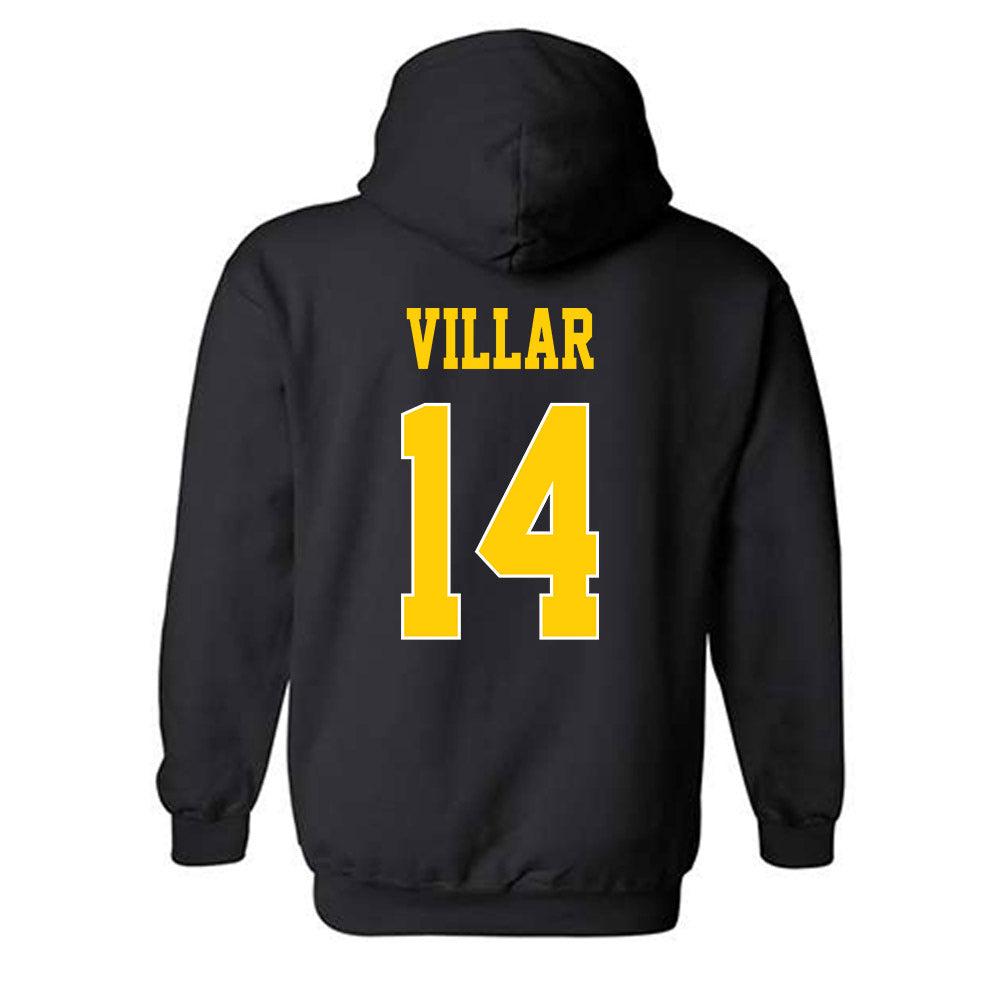 UCSD - NCAA Baseball : Jake Villar - Classic Fashion Shersey Hooded Sweatshirt-1