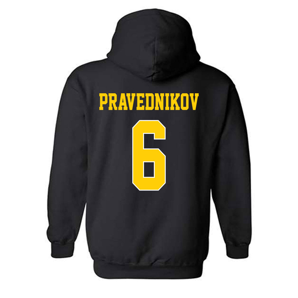 UCSD - NCAA Men's Volleyball : Leo Pravednikov - Classic Fashion Shersey Hooded Sweatshirt-1