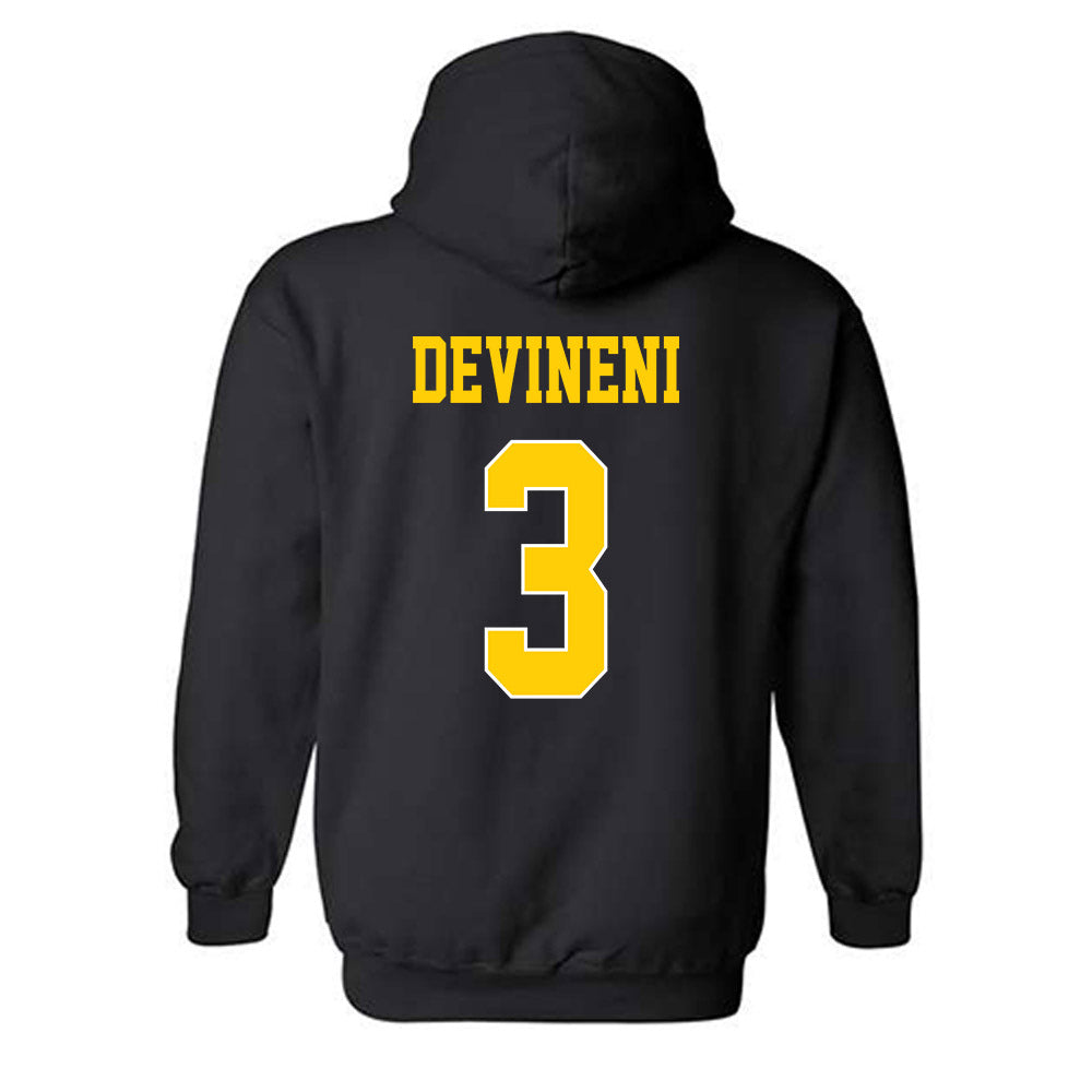 UCSD - NCAA Men's Tennis : Sanjith Devineni - Classic Fashion Shersey Hooded Sweatshirt-1
