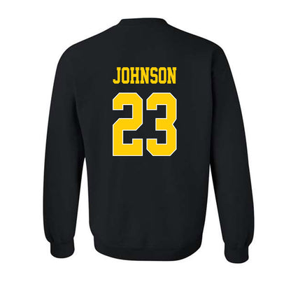 UCSD - NCAA Men's Basketball : Trap Johnson - Classic Fashion Shersey Crewneck Sweatshirt-1