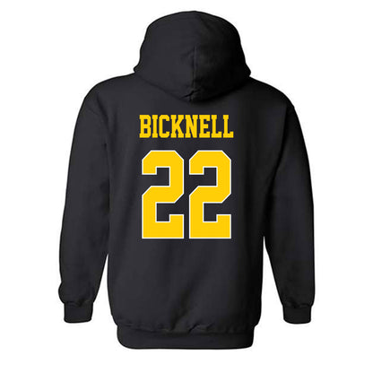 UCSD - NCAA Baseball : Drake Bicknell - Classic Fashion Shersey Hooded Sweatshirt-1