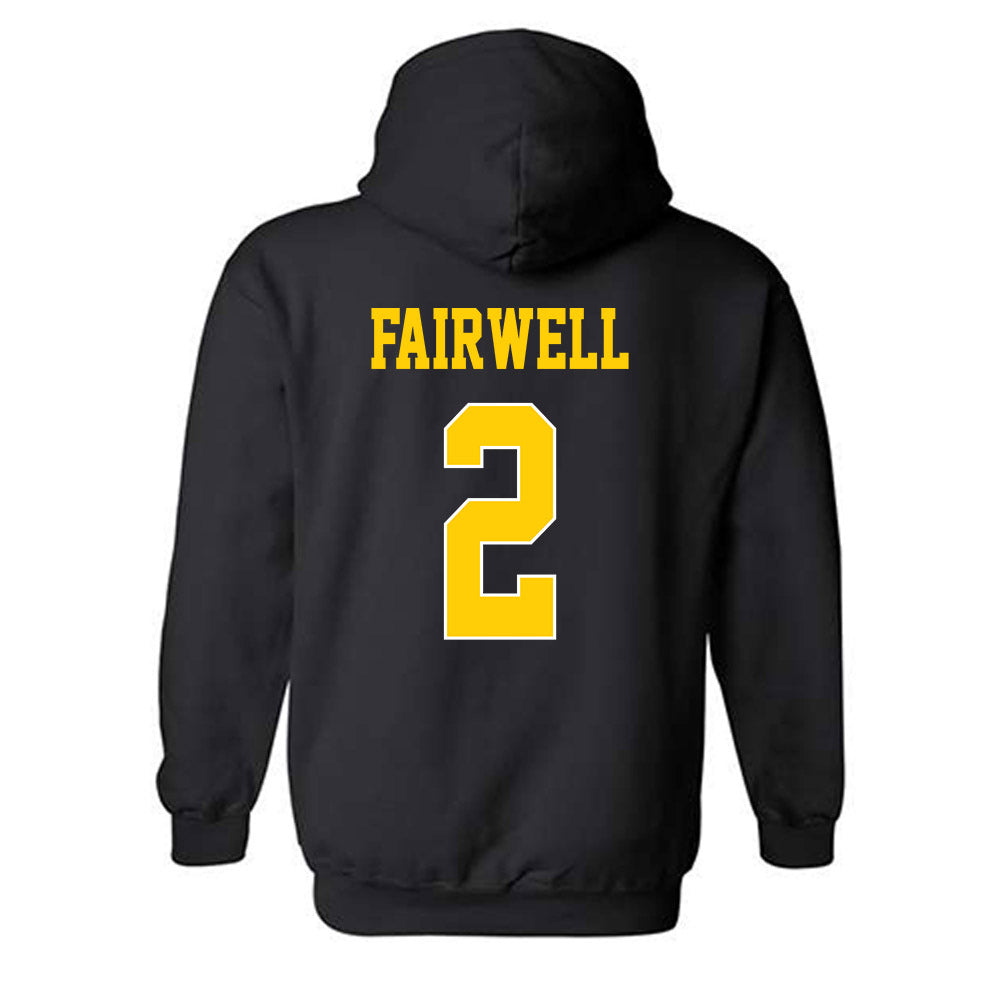UCSD - NCAA Women's Basketball : Michaela Fairwell - Classic Fashion Shersey Hooded Sweatshirt-1