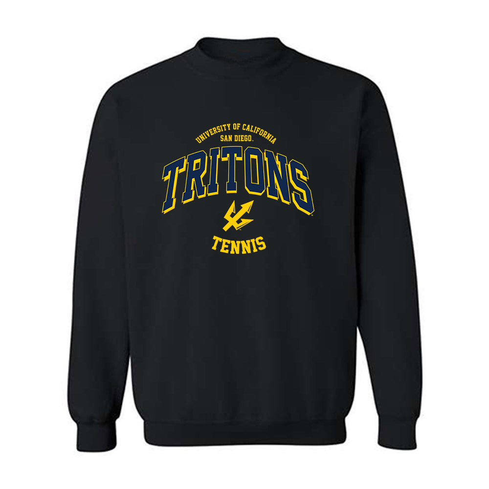 UCSD - NCAA Men's Tennis : Trey Fourticq - Classic Fashion Shersey Crewneck Sweatshirt-0