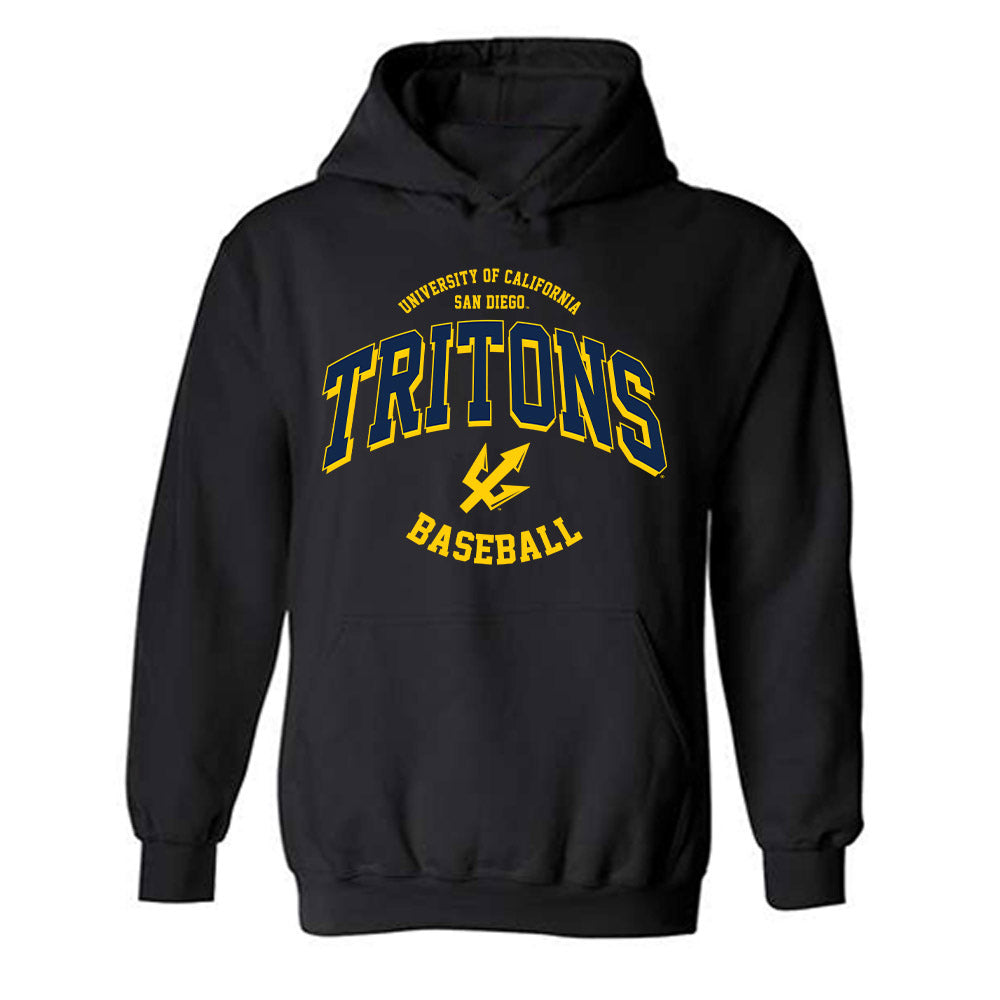 UCSD - NCAA Baseball : Raphael Dunne - Classic Fashion Shersey Hooded Sweatshirt-0