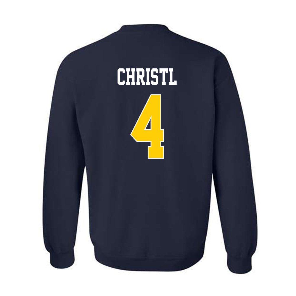 UCSD - NCAA Women's Water Polo : Caroline Christl - Classic Shersey Crewneck Sweatshirt-1