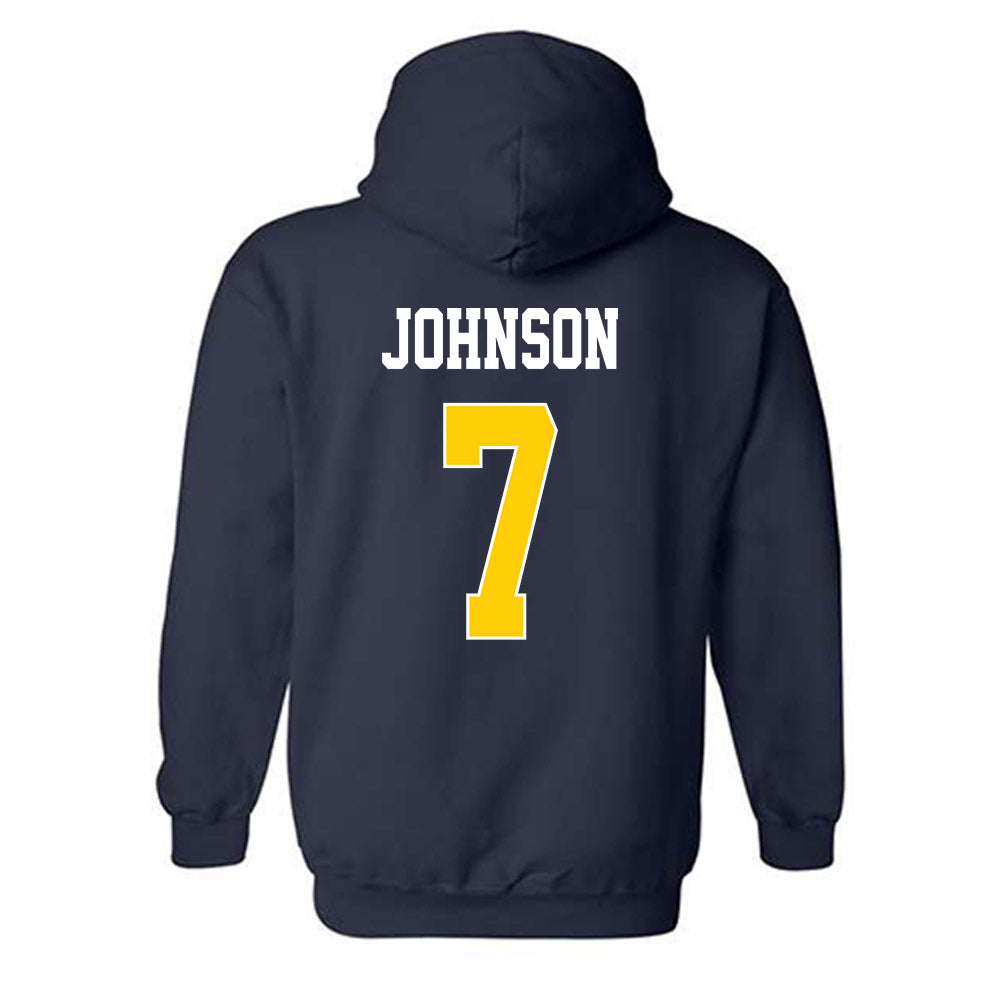 UCSD - NCAA Women's Volleyball : Madison Johnson - Classic Shersey Hooded Sweatshirt-1