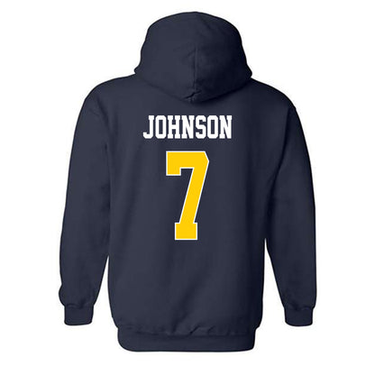 UCSD - NCAA Women's Volleyball : Madison Johnson - Classic Shersey Hooded Sweatshirt-1