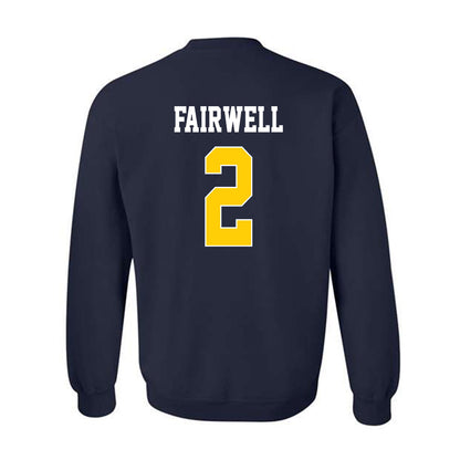 UCSD - NCAA Women's Basketball : Michaela Fairwell - Classic Shersey Crewneck Sweatshirt-1