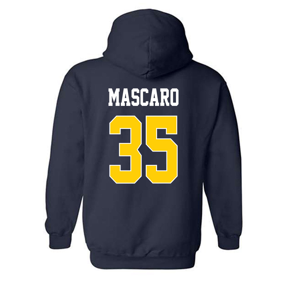 UCSD - NCAA Baseball : Alex Mascaro - Classic Shersey Hooded Sweatshirt-1