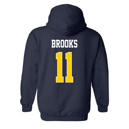 UCSD - NCAA Men's Basketball : Jasen Brooks - Classic Shersey Hooded Sweatshirt-1