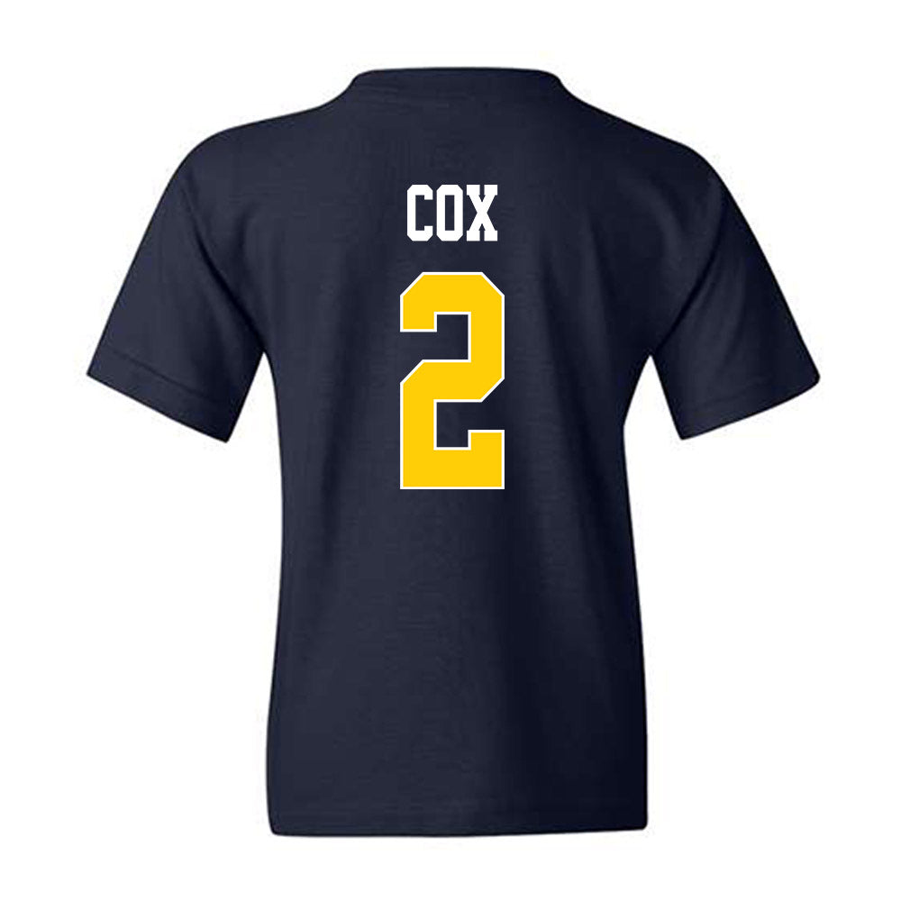 UCSD - NCAA Men's Basketball : Christopher Cox - Classic Shersey Youth T-Shirt-1