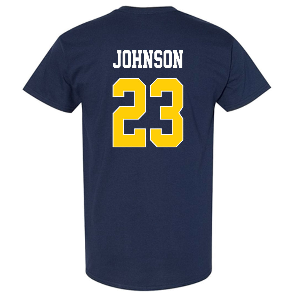 UCSD - NCAA Men's Basketball : Trap Johnson - Classic Shersey T-Shirt-1