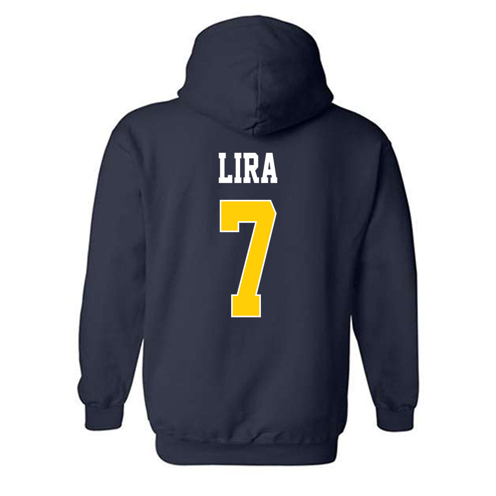 UCSD - NCAA Softball : Auddrey Lira - Classic Shersey Hooded Sweatshirt-1