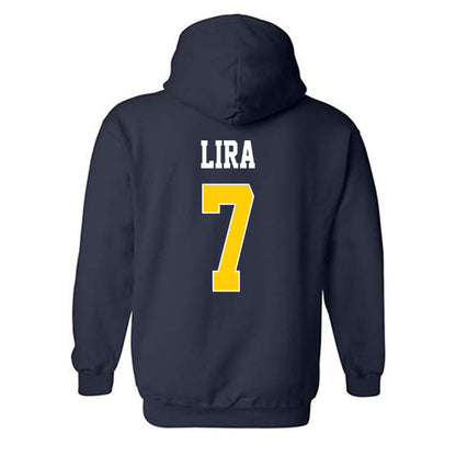 UCSD - NCAA Softball : Auddrey Lira - Classic Shersey Hooded Sweatshirt-1