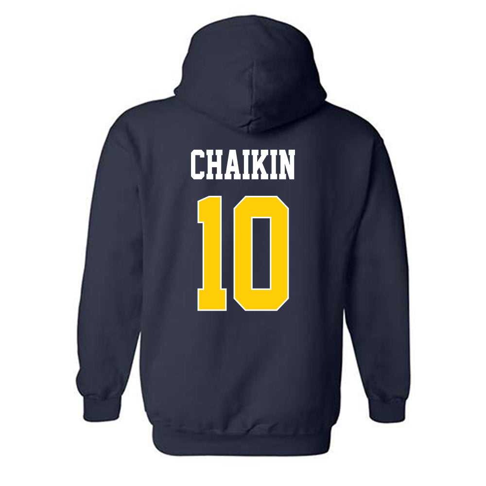 UCSD - NCAA Men's Basketball : Alex Chaikin - Classic Shersey Hooded Sweatshirt-1