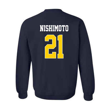 UCSD - NCAA Men's Soccer : Jack Nishimoto - Classic Shersey Crewneck Sweatshirt-1