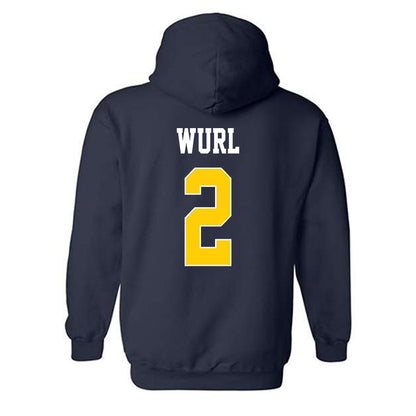 UCSD - NCAA Men's Volleyball : Cameron Wurl - Classic Shersey Hooded Sweatshirt-1