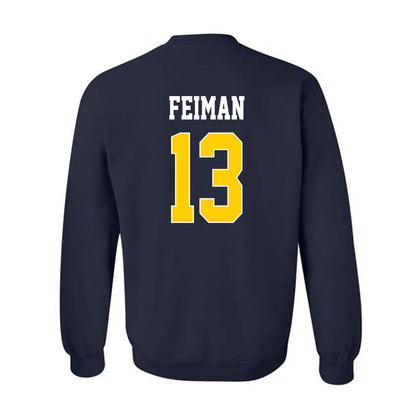 UCSD - NCAA Women's Basketball : Lev Feiman - Classic Shersey Crewneck Sweatshirt-1