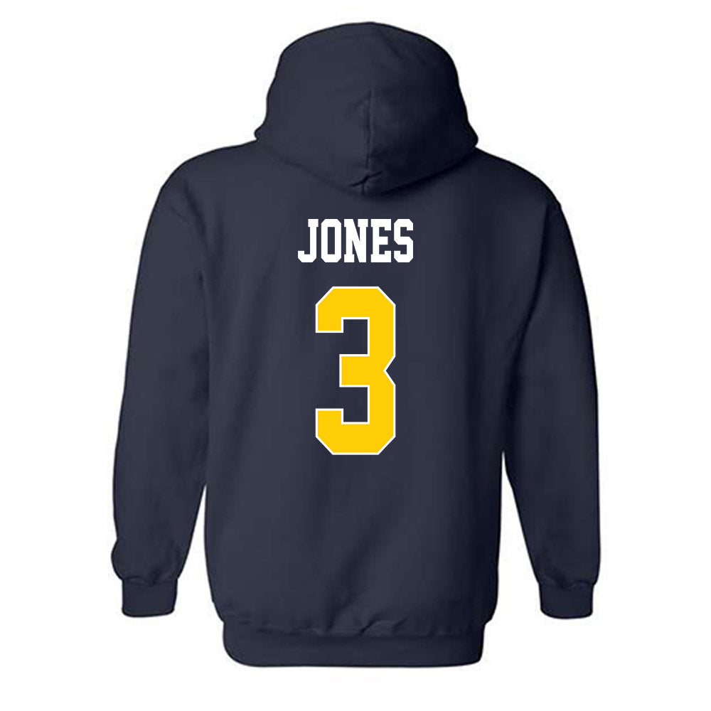 UCSD - NCAA Women's Basketball : Tatum Jones - Classic Shersey Hooded Sweatshirt-1