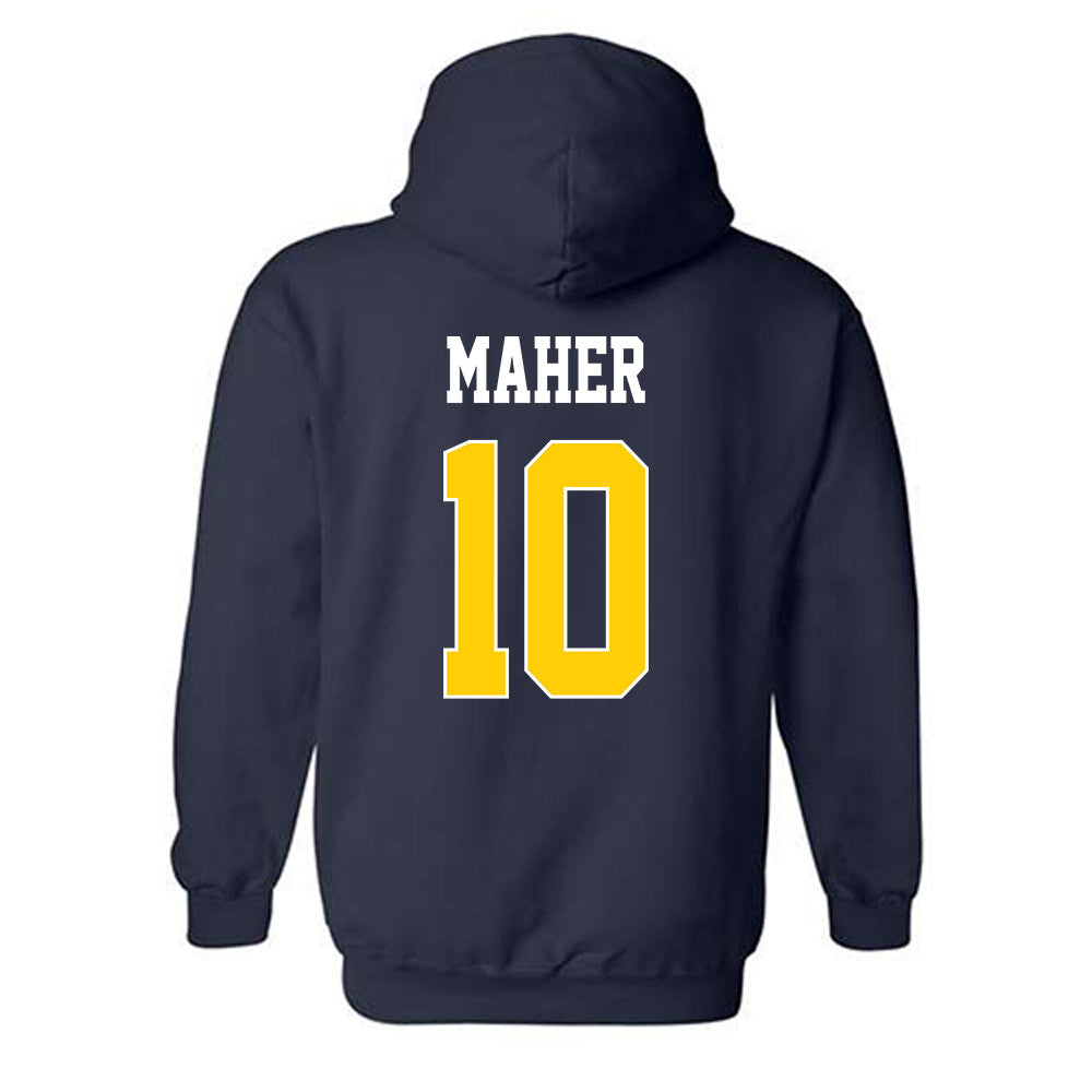 UCSD - NCAA Baseball : Thomas Maher - Classic Shersey Hooded Sweatshirt-1