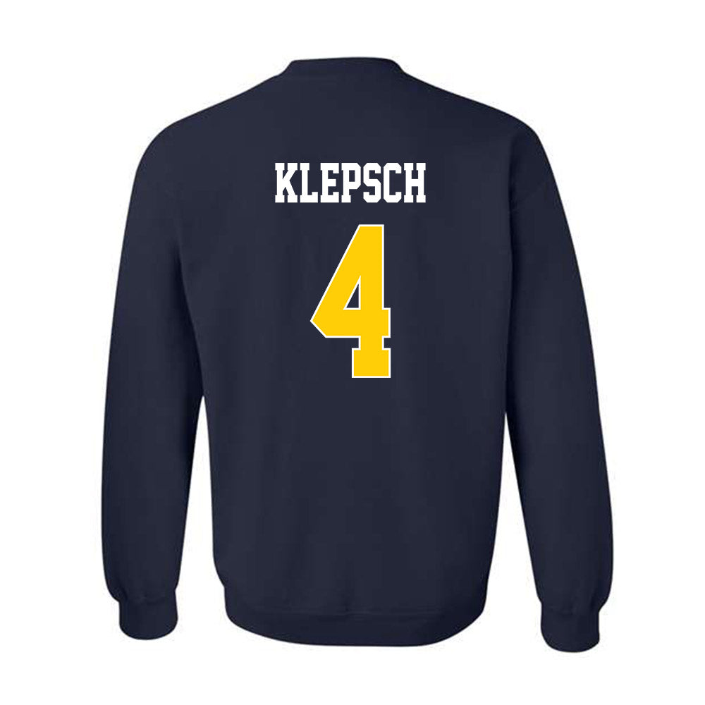 UCSD - NCAA Baseball : Addison Klepsch - Classic Shersey Crewneck Sweatshirt-1