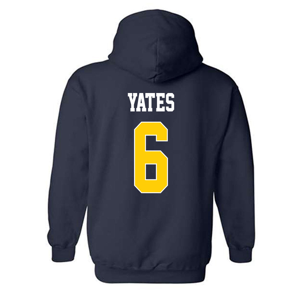 UCSD - NCAA Women's Soccer : Chloe Yates - Classic Shersey Hooded Sweatshirt-1