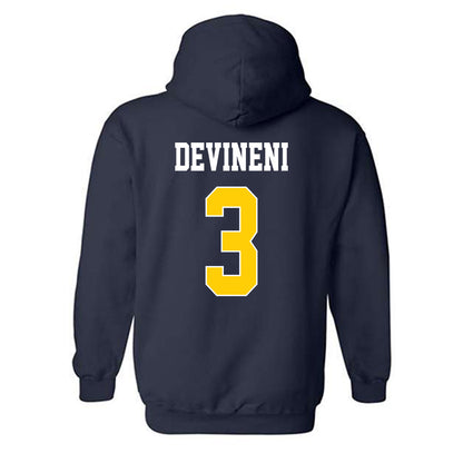 UCSD - NCAA Men's Tennis : Sanjith Devineni - Classic Shersey Hooded Sweatshirt-1