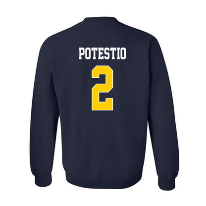 UCSD - NCAA Baseball : Anthony Potestio - Classic Shersey Crewneck Sweatshirt-1