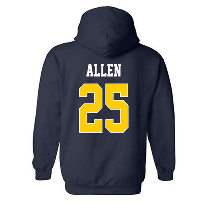UCSD - NCAA Baseball : J.C. Allen - Classic Shersey Hooded Sweatshirt-1